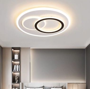 Đèn Ốp Trần Led 3 Chế Độ Ánh Sáng Trang Trí Phòng Ngủ D470mm SE-MC398