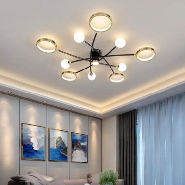 Đèn Ốp Trần Phòng Khách Tăng Giảm Ánh Sáng SE-CLA776