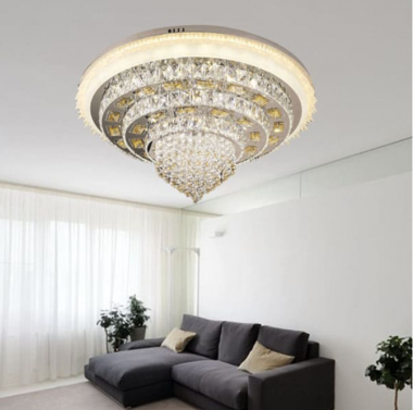 Đèn Mâm Ốp Trần Led Phòng Khách 800mm AN22-ML2100