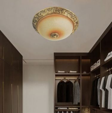 Đèn Ốp Trần Cổ Điển Phòng Thay Đồ Đẹp, Ban Công, Hành Lang DR-M014A
