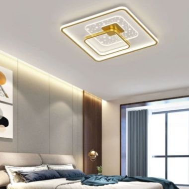 Đèn Ốp Trần Led 3 Chế Độ Ánh Sáng Trang Trí Phòng Ngủ D500mm DR-C591B