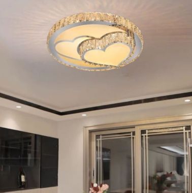 Đèn Mâm Ốp Trần Led Trang Trí Phòng Khách Sang Trọng D500mm DR-NC4937