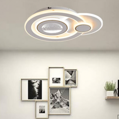 Đèn Mâm Áp Trần Phòng Khách, Phòng Ngủ 500mm EC22-ML8593