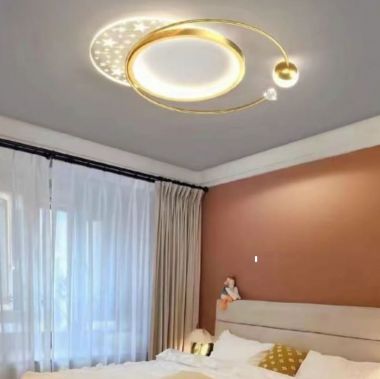 Đèn Ốp Trần Hiện Đại Phòng Khách Chung Cư, Phòng Ngủ D500mm PH-MO9074