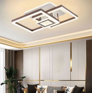 Đèn Ốp Trần Trang Trí Phòng Khách Led 3 Chế Độ 800x600mm VA-MT7488/2