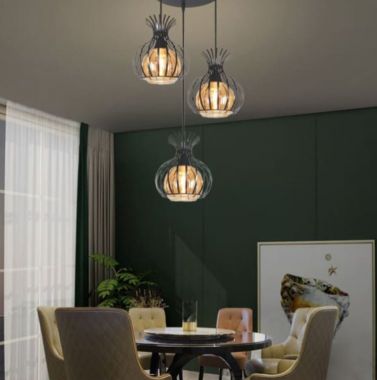 Đèn Thả 3 Bóng Cho Bàn Cafe Nhỏ Căn Hộ Chung Cư Sang Trọng DR-NB1028/3