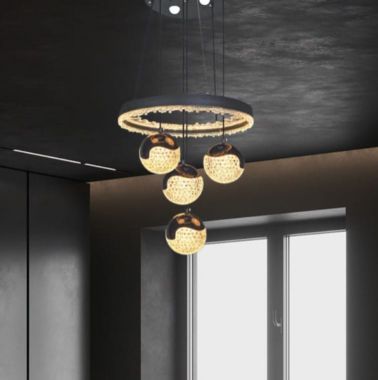 Đèn Thả Trần Phòng Khách 3 Chế Độ Ánh Sáng Cho Nhà Phố Đẹp DR-NB638/4
