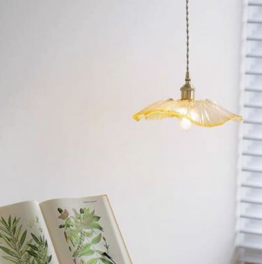 Đèn Thả Trần Quán Cafe, Bàn Ăn, Tab Đầu Giường Chao Thủy Tinh DC-TT23C