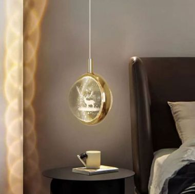 Đèn Thả Bàn Ăn, Tab Đầu Giường 100⇒120mm EC-T12-16