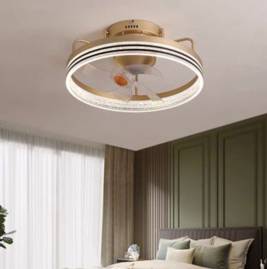 Quạt Trần Đèn Ốp Trần 3 Chế Độ Tăng Giảm Ánh Sáng D500mm SE-PQB46