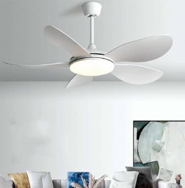 Quạt Trần Đèn Led 5 Cánh Nhựa ABS Gắn Chung Cư Trần Thấp PH-QVifa54