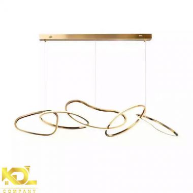 A wavy line light - Đèn Thả Hiện Đại