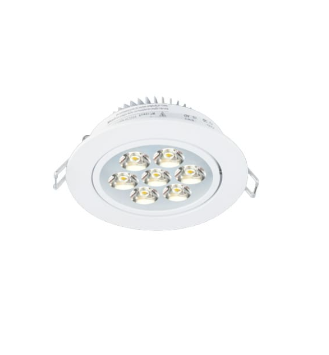 Đèn Led Âm Trần 7W Đơn Sắc EC-LA110