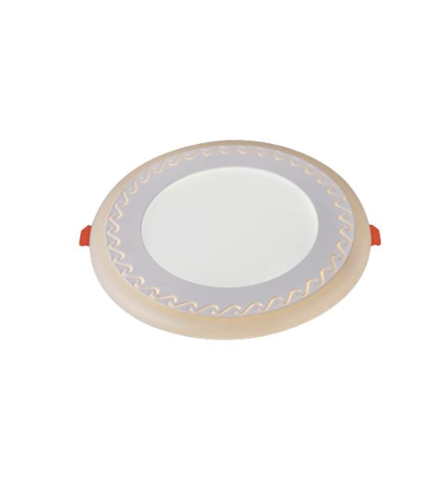 Đèn Led Âm Trần 12W + 4W 3 Màu EC-LA324