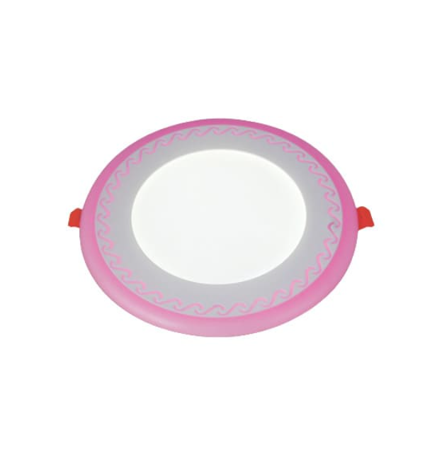 Đèn Led Âm Trần 6W + 3W 3 Màu EC-LA323