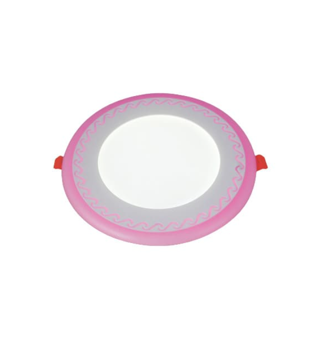 Đèn Led Âm Trần 12W + 4W 3 Màu EC-LA326