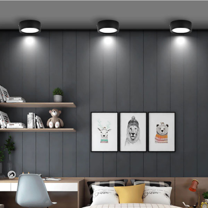 Đèn Lon Led Gắn Nổi 9W HP22-LT-79Đ