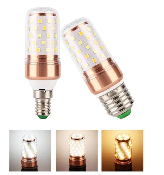 Bóng Bắp LED 6+6W 3 Chế Độ Ánh Sáng