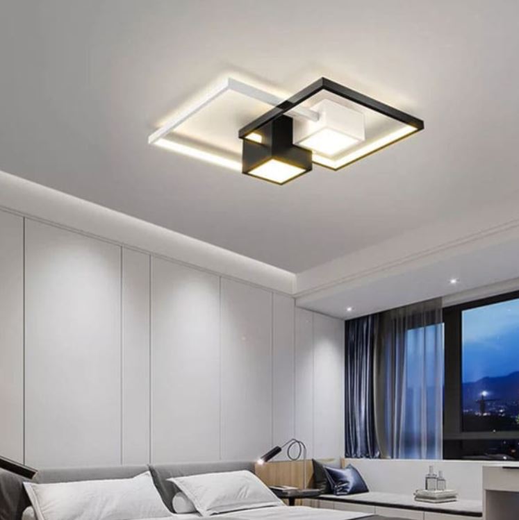 Đèn Ốp Trần Trang Trí Phòng Khách Căn Hộ Chung Cư 520x450mm EC-ML31