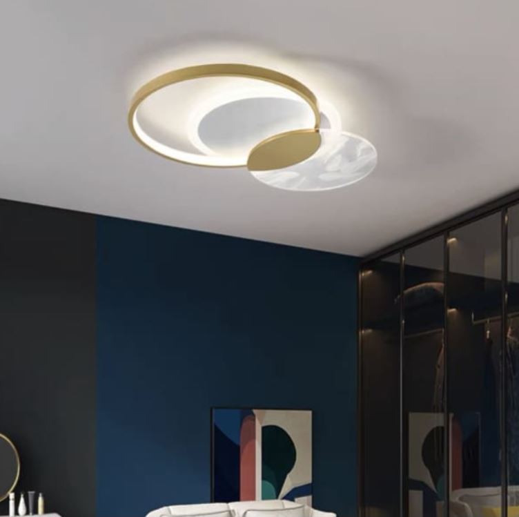 Đèn Ốp Trần Led 3 Màu Trang Trí Phòng Ngủ Hiện Đại 510x350mm SE-MC563