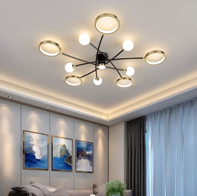 Đèn Ốp Trần Phòng Khách Tăng Giảm Ánh Sáng SE-CLA776