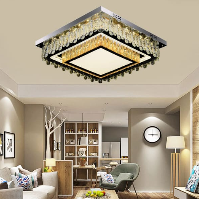 Đèn Mâm Áp Trần Led Vuông 600mm AER-MLF6377