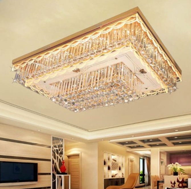 Đèn Mâm Pha Lê Ốp Trần DR-C9156C