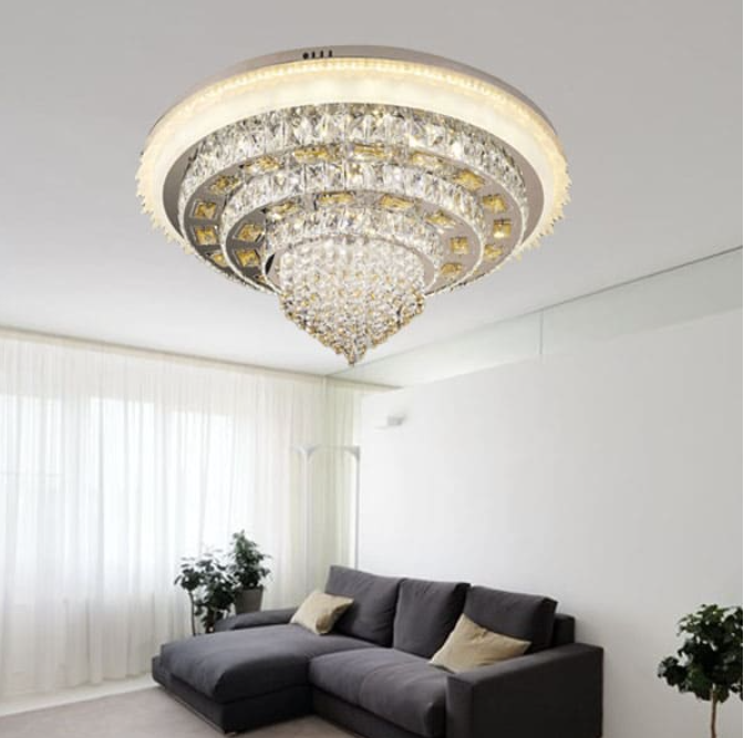 Đèn Mâm Ốp Trần Led Phòng Khách 800mm AN22-ML2100