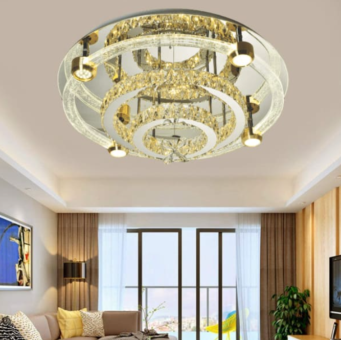 Đèn Mâm Ốp Trần Led Phòng Khách 800mm EC-ML8390