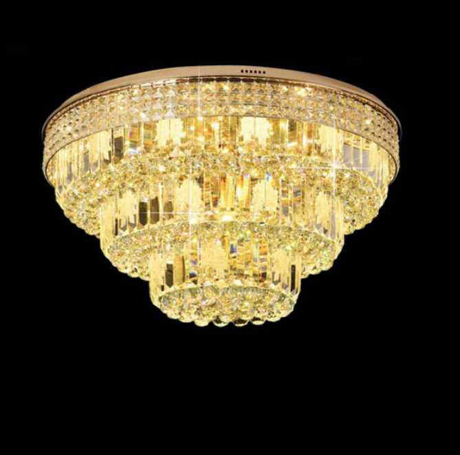 Đèn Ốp Trần Phòng Khách Pha Lê Led 3 Màu PH22-MO1130-20