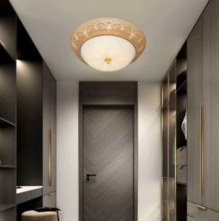 Đèn Ốp Trần Cổ Điển Phòng Thay Đồ Đẹp, Ban Công, Hành Lang DR-M912