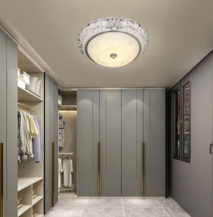Đèn Ốp Trần Cổ Điển Phòng Thay Đồ Đẹp, Ban Công, Hành Lang DR-M908