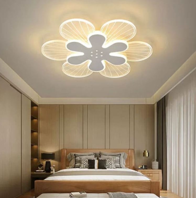 Đèn Ốp Trần Led 3 Chế Độ Ánh Sáng Trang Trí Phòng Ngủ D500mm DR-C2318