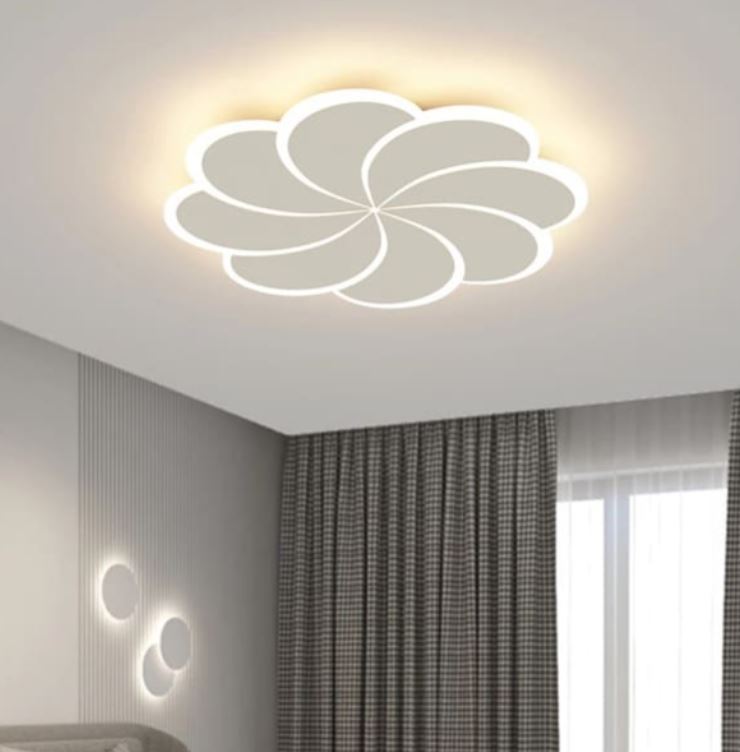 Đèn Ốp Trần Led 3 Chế Độ Ánh Sáng Trang Trí Phòng Ngủ D600mm PH-MO9069