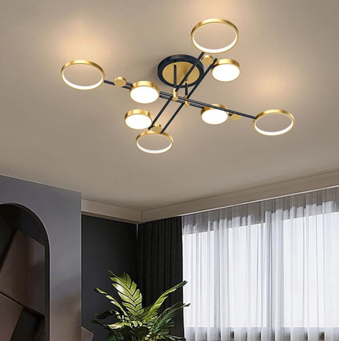 Đèn Ốp Trần Phòng Khách L950mm DC-TTK112T4+4