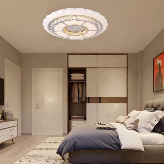 Đèn Ốp Trần Led Gắn Phòng Ngủ Nhỏ HP-OT1802F