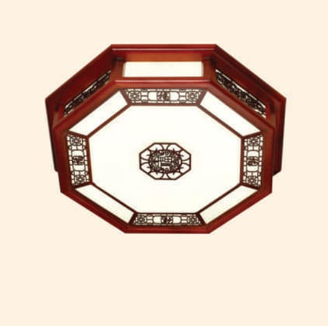 Đèn Mâm Áp Trần Gỗ LED 530mm AER21-MGL6911