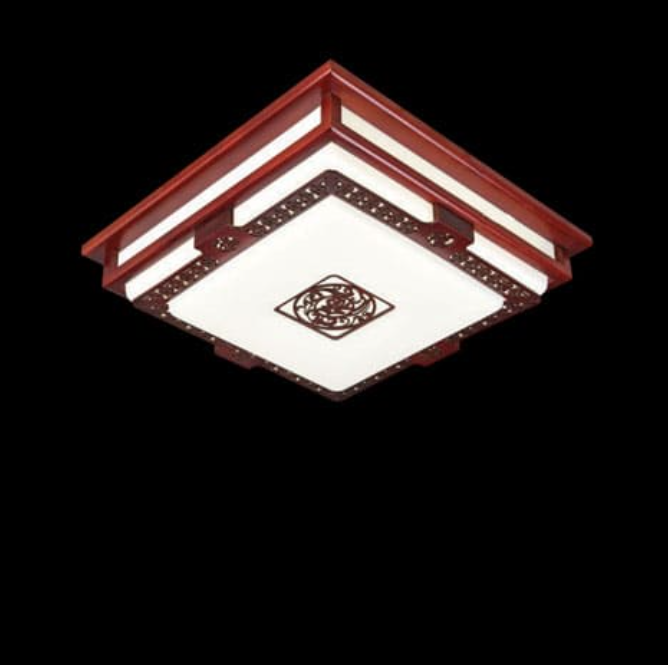 Đèn Mâm Áp Trần Gỗ LED 520mm AER21-MGL6914
