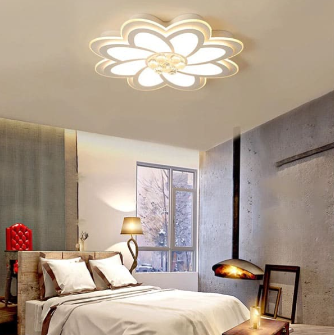 Đèn Ốp Trần Phòng Ngủ Nhỏ Cánh Hoa PH22-MO9026
