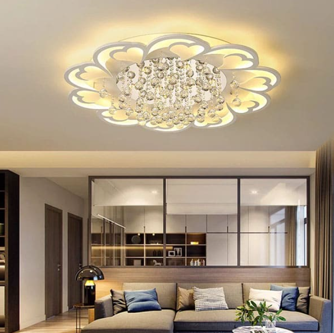 Đèn Mâm Áp Trần Phòng Khách Căn Hộ Chung Cư PH22-MO9034