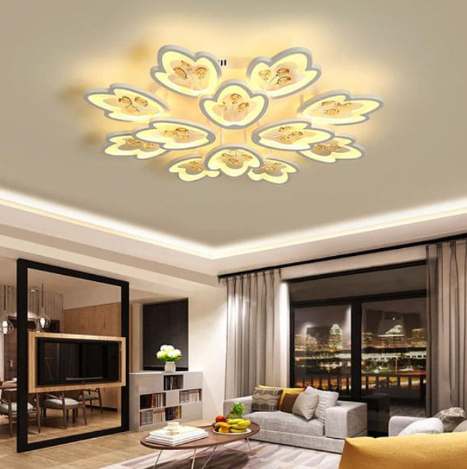 Đèn Mâm Ốp Trần Căn Hộ Chung Cư Giá Rẻ PH22-MO955A-18