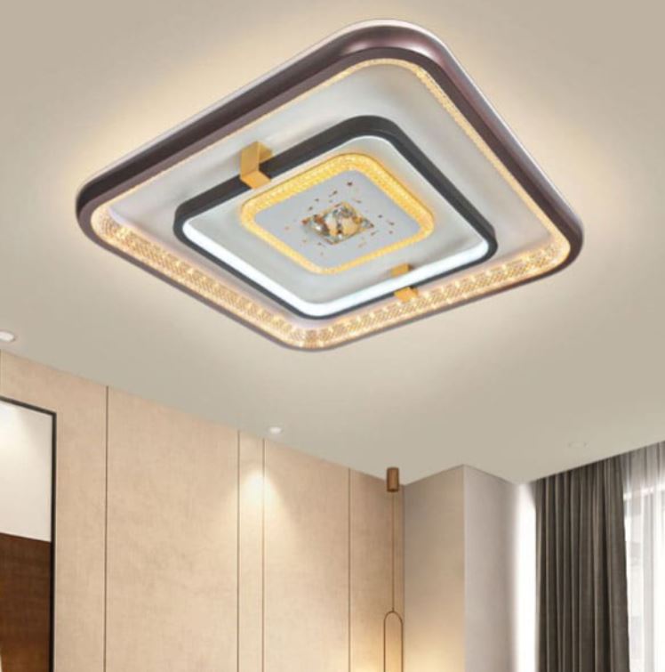 Đèn Ốp Trần Led 3 Chế Độ Ánh Sáng Trang Trí Phòng Nhỏ D500mm DR-M3002B