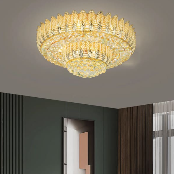 Đèn Mâm Pha Lê LED SMD 800mm AN-MPL6032