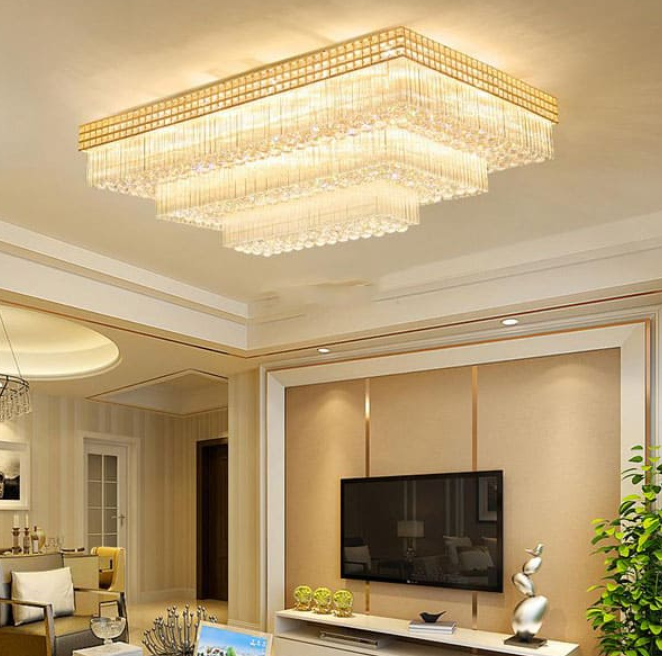 Đèn Mâm Pha Lê LED SMD L1200xW800mm HP-MLF9926