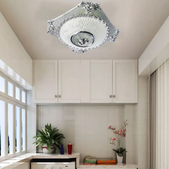 Đèn Mâm Ốp Trần Bánh Tiêu Led 350mm AN-OT7304