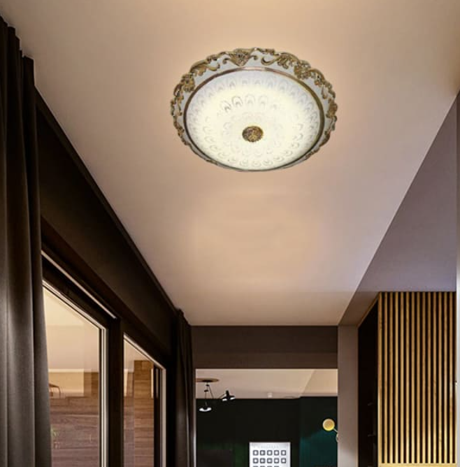 Đèn Mâm Ốp Trần Bánh Tiêu Led 350mm AN-OT4161A