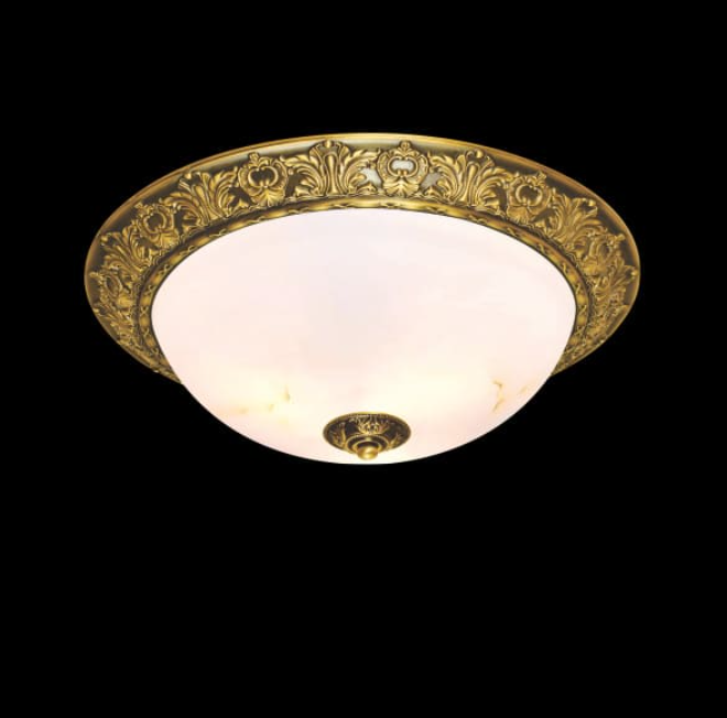 Đèn Ốp Trần Đồng Cao Cấp 400mm EC22-BTD78