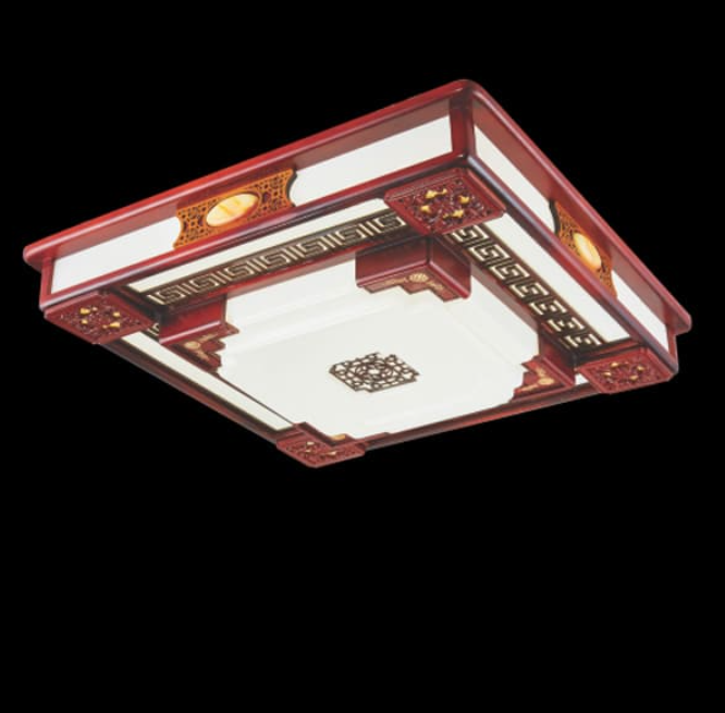 Đèn Mâm Áp Trần Gỗ LED 800mm EC22-MG008