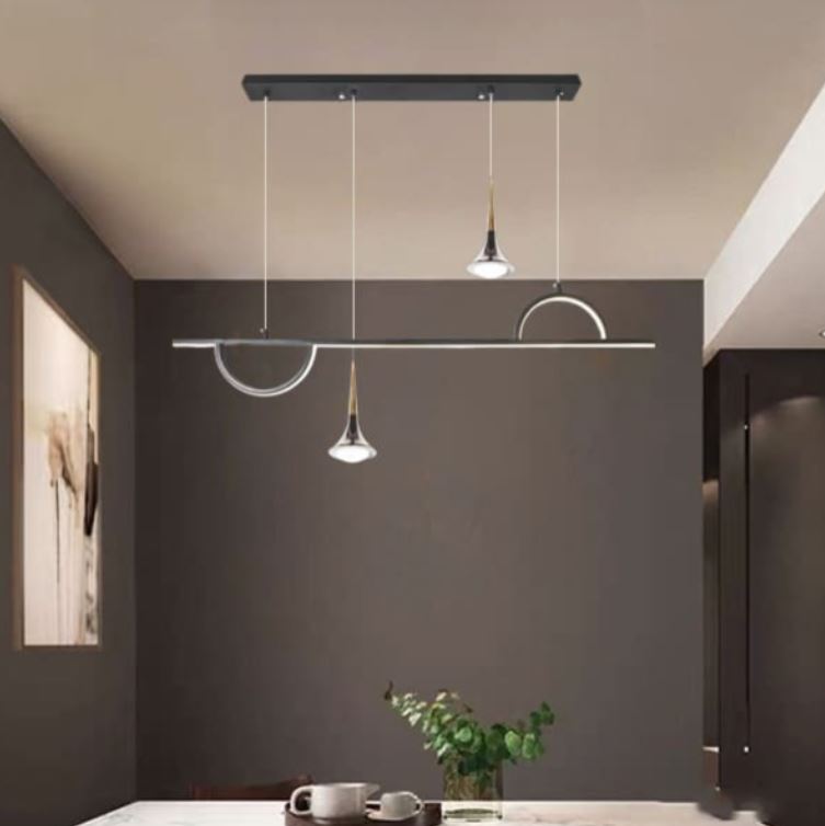 Đèn Thả Trần Bàn Ăn Trang Trí Căn Hộ Hiện Đại Sang Trọng DR-NB2143