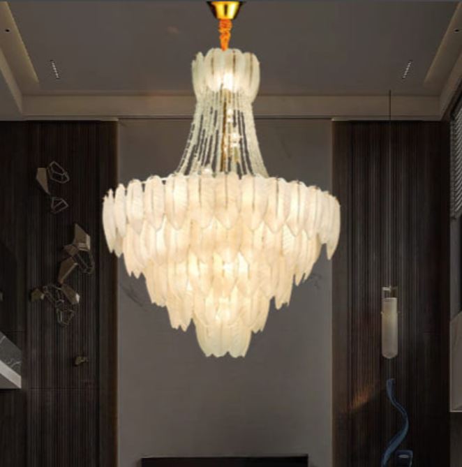 Đèn Chùm Pha Lê Thả Trần Trang Trí Phòng Khách D800mm HP-CFL3529